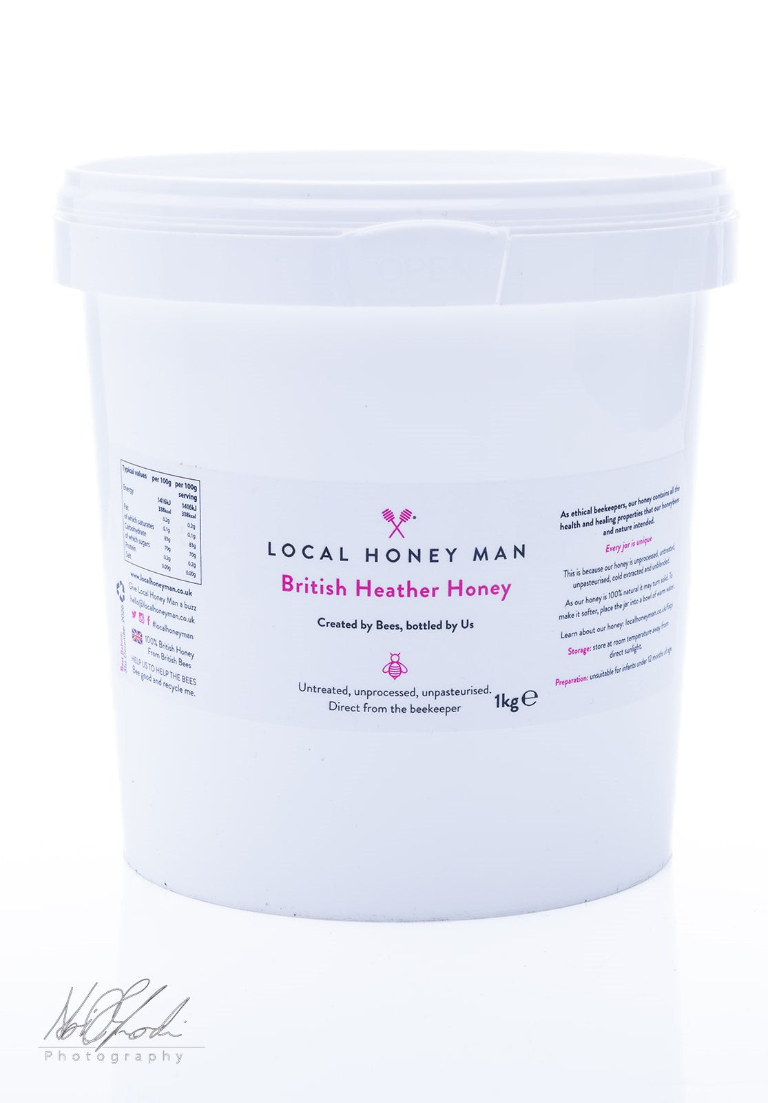 British Heather Raw Honey