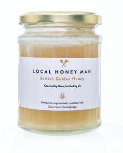 British Golden Raw Honey