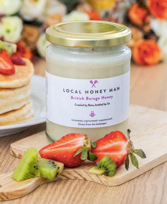 British Borage Raw Honey