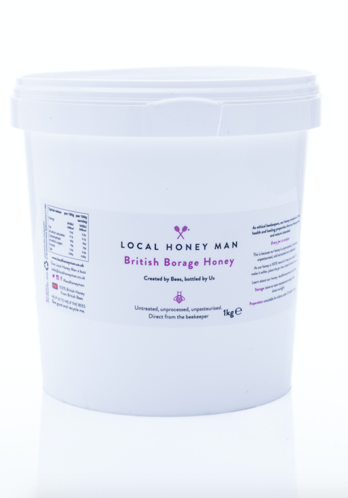 British Borage Raw Honey