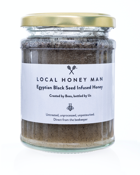 Black Seed Infused Raw Honey