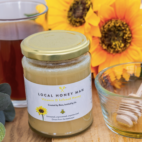 Vitamin D Infused Raw Honey
