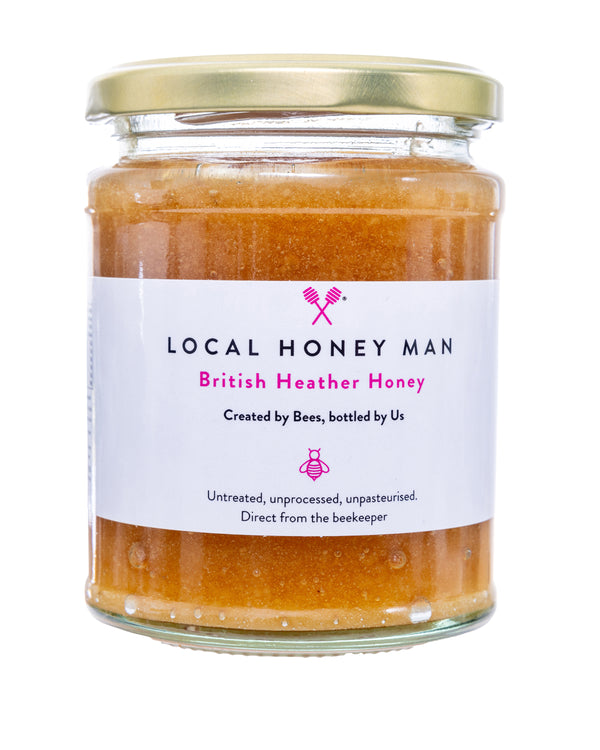British Heather Raw Honey