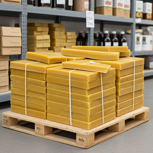 Bulk Beeswax Blocks for UK Businesses & Artisans