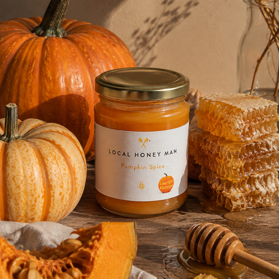 Pumpkin Spice Raw Honey - Limited Autumn Edition