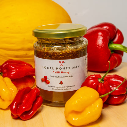 Scotch Bonnet Chilli Infused Raw Honey