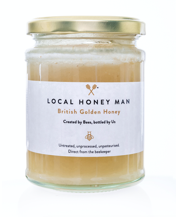 British Golden Raw Honey