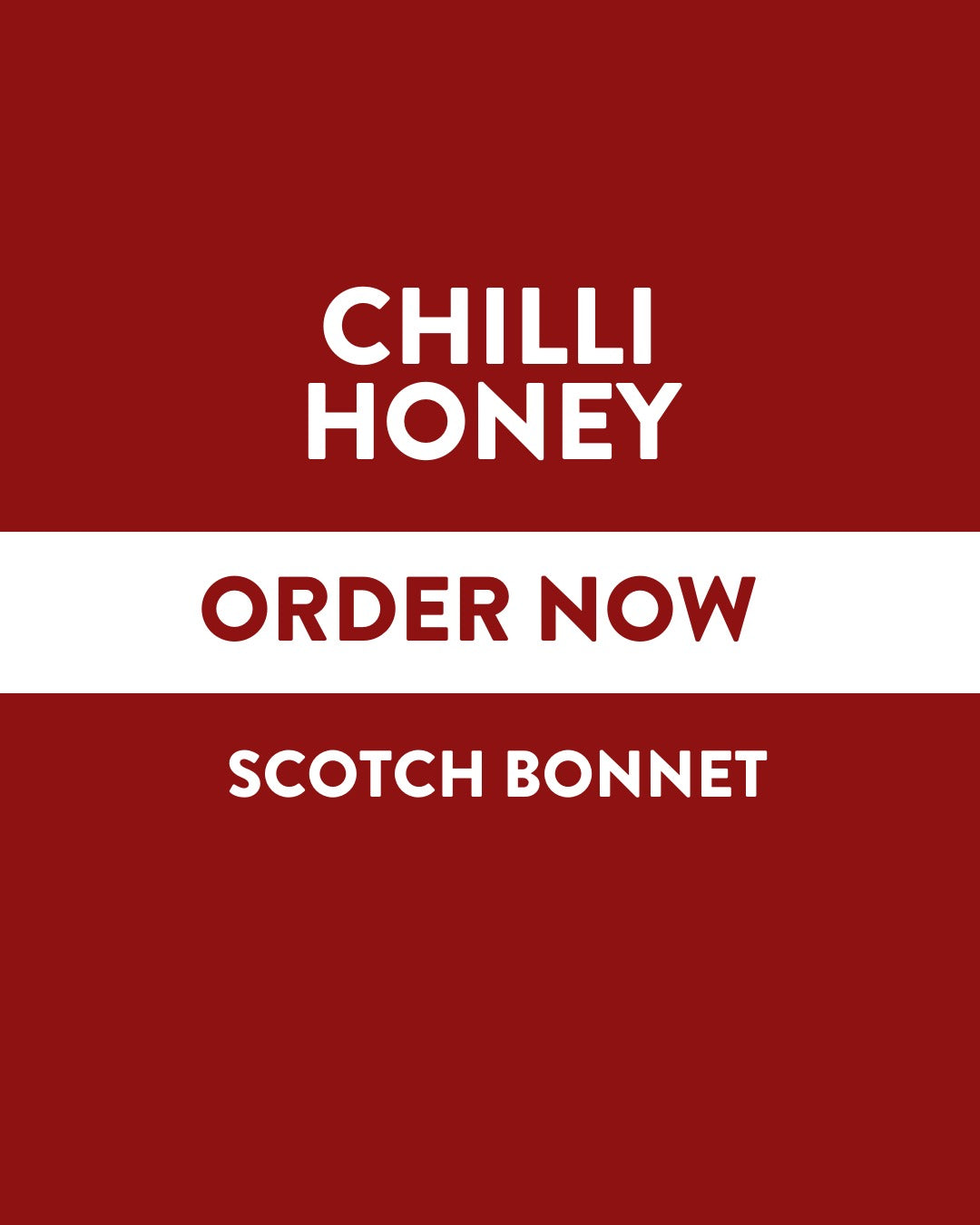 Scotch Bonnet Chilli Infused Raw Honey