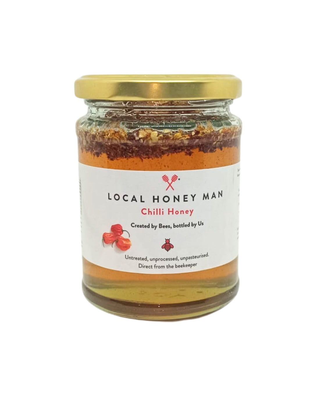 Scotch Bonnet Chilli Infused Raw Honey