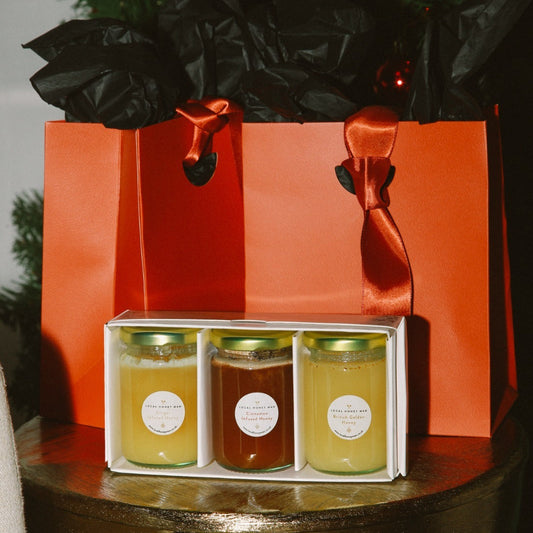 Taste of London' Artisan Trio (3 x Raw Local Honeys)