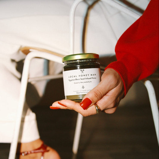 Black Seed Infused Raw Honey