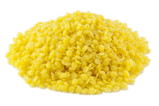 Pure Yellow Beeswax Pellets - Food Grade 50kg