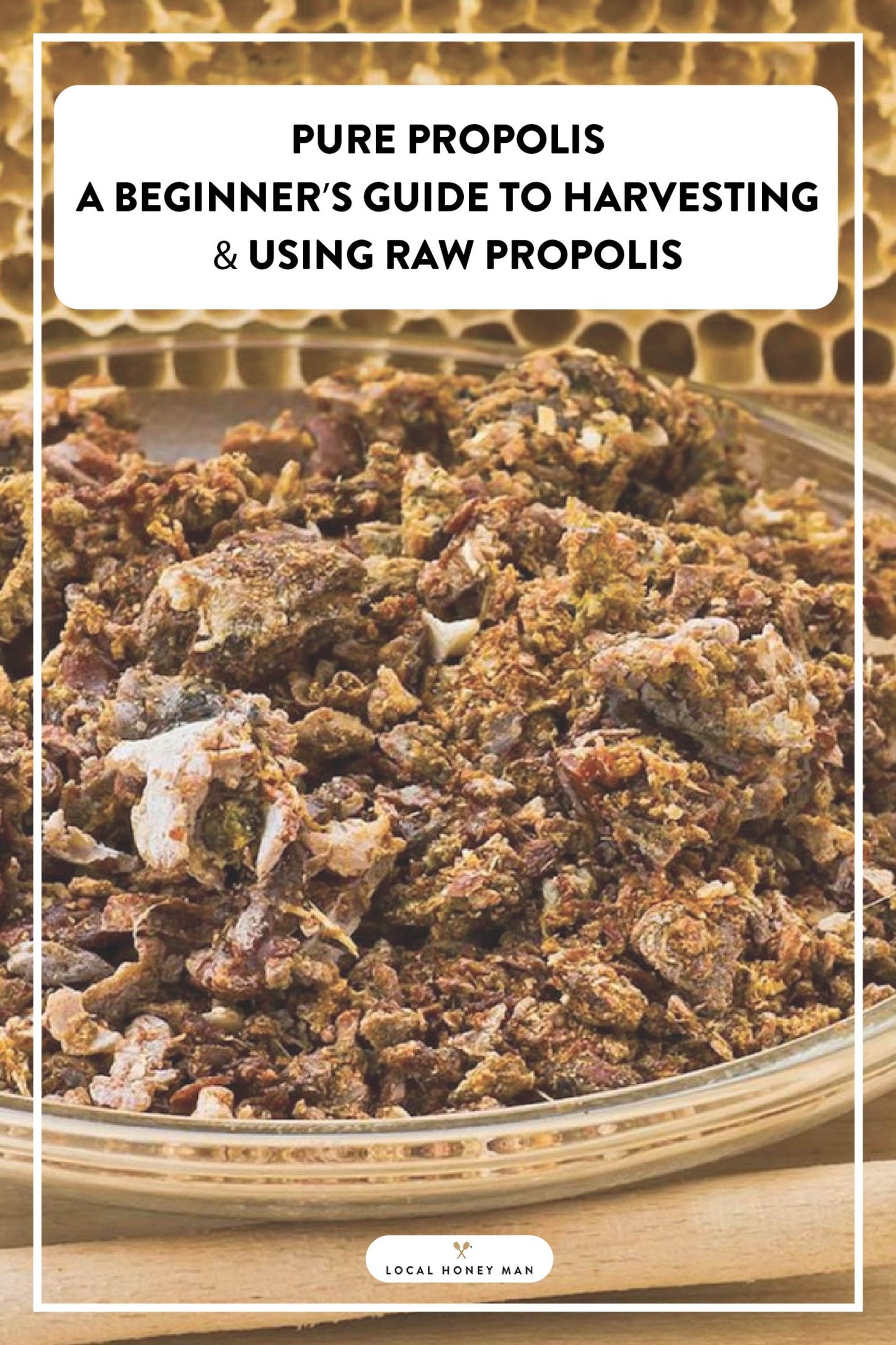 RAW PROPOLIS: A BEGGINERS GUIDE TO HARVESTING & USING RAW PROPOLIS