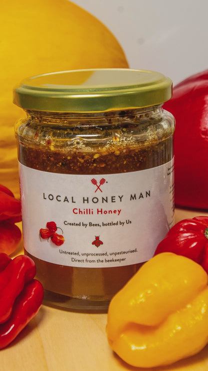 Scotch Bonnet Chilli Infused Raw Honey
