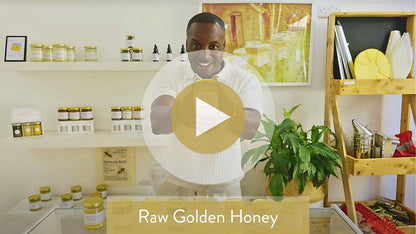 British Golden Raw Honey