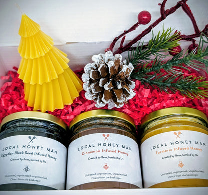 مجموعة هدايا جديدة مكونة من ثلاثة مرطبانات سعة 255 جرامًا