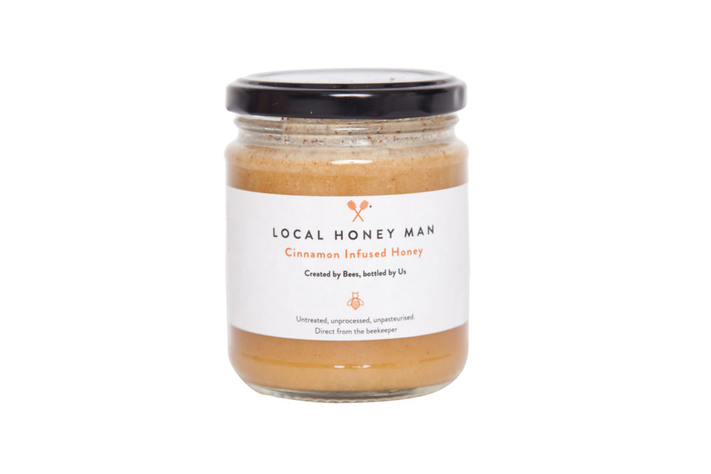 Cinnamon Infused Raw Honey