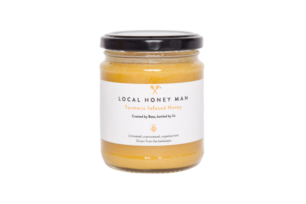 Turmeric Infused Raw Honey